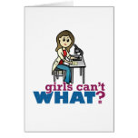 Girl Scientist Cards