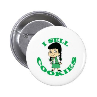 Girl Scout Cookies 2 Inch Round Button