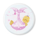 Girl She's Here magnets by new_baby Girl She's Here magnets