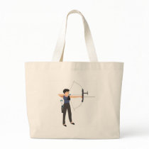 girl shooting archery bags