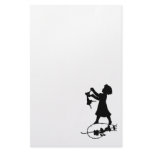 Girl Silhouette Stationery