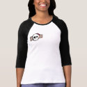 girl skull with bow t-shirts by JellyRollDesigns girl skull with bow t-shirts