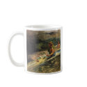 'Girl Sliding Down Water Fall' - John LaFarge Mug