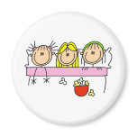 Girl Slumber Party Magnet