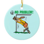 Girl Soccer Goalie T-shirts and Gifts Ornaments