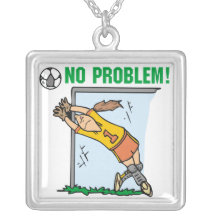 Girl Soccer Goalie T-shirts and Gifts Pendant