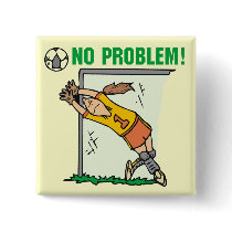 Girl Soccer Goalie Tshirts and Gifts buttons