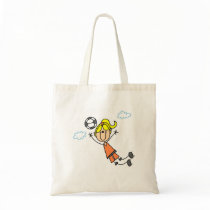 Girl Soccer Jump Tshirts and Gifts bags