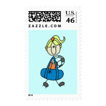 GIrl Soccer Practice T-shirts and Gifts postage by stick_figures GIrl Soccer Practice T-shirts and Gifts postage