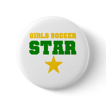 Girl Soccer Star buttons