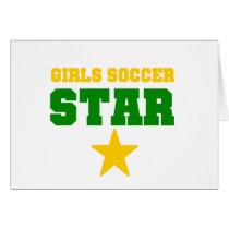 Girl Soccer Star cards