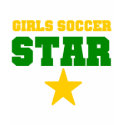 Girl Soccer Star t-shirts by soccershirtshop Girl Soccer Star t-shirts