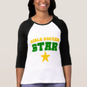 Girl Soccer Star t-shirts by soccershirtshop Girl Soccer Star t-shirts