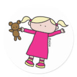 Girl - Sticker stickers