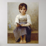 Girl Studying Print