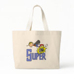 Girl SUPER Tote Bags