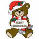 Girl Teddy Bear Christmas Ornament photo sculptures by FNolan Girl Teddy Bear Christmas Ornament photo sculptures