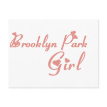 Girl tee shirts post card