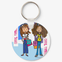 Girl Time keychains by shopmisso Girl Time keychains