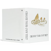 Girl Upside Down 3 Ring Binders