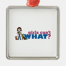 Girl Veterinarian Ornaments