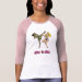 Ladies 3/4 Sleeve Raglan (Fitted)
