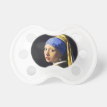 Girl w Pearl Earring ~ Vermeer Pacifiers