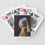 Girl w Pearl Earring ~ Vermeer Poker Cards