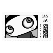 girl watching postage by mluzpoe girl watching postage