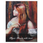 impressionist, paintings, of, women, combing, art,