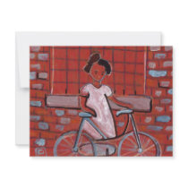 GIRL WITH A BIKE invitations