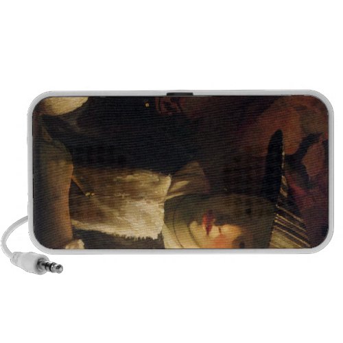 Girl with a flute by Johannes Vermeer Travelling Speaker