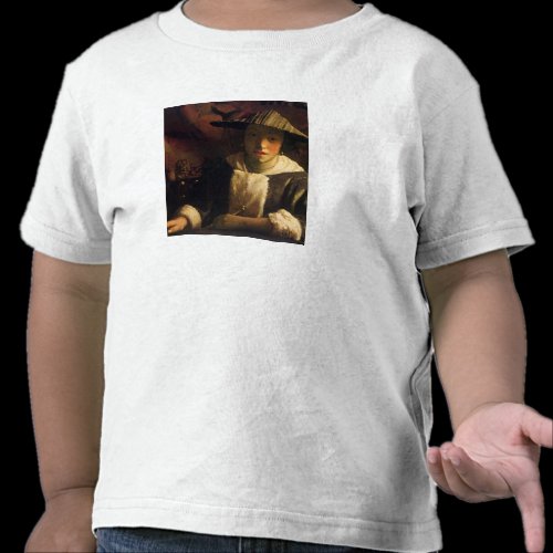 Girl with a flute by Johannes Vermeer Tshirts