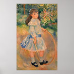 Girl with a Hoop Posters