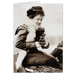 Girl With a Kodak card