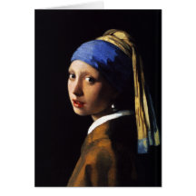 Girl with a Pearl Earring Note Card