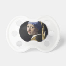 Girl with a Pearl Earring Pacifier