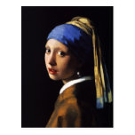 Girl with a Pearl Earring Postcard