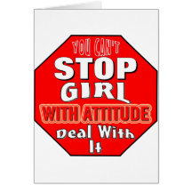 Girl With Attitude Cards