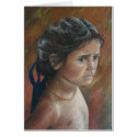 Girl with Blue Ribbons cards by melissaenderle Girl with Blue Ribbons cards