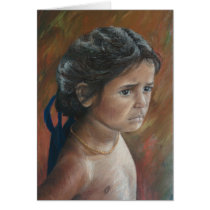 Girl with Blue Ribbons cards by melissaenderle Girl with Blue Ribbons cards