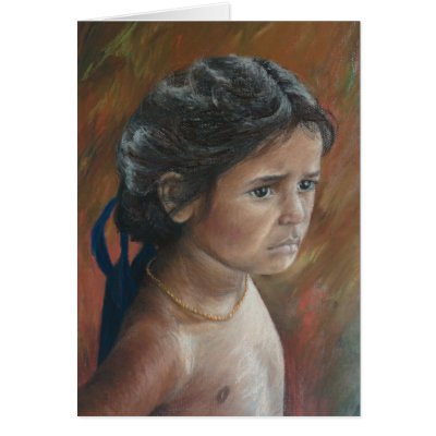 Tamil Girls on Painting Of A Village Girl In Tamil Nadu  India  By Melissa Enderle