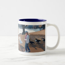 Girl With Geese Mug