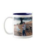 Girl With Geese Mug