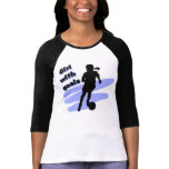 Girl with goals t-shirt