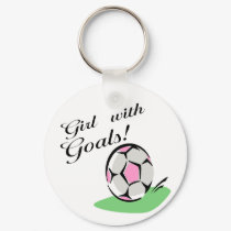 Girl With Goals T-shirts and Gifts. keychains