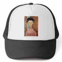 Girl with Hat by Amedeo Modigliani