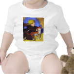 Girl with Her Pet Cat Tshirt