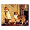 Girl with Pet Sheltie: "A Special Pleader" posters