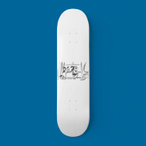 girl wth mother skateboards by raycasso girl wth mother skateboards